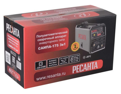 Сварочный полуавтомат САИПА-175 3в1 Ресанта