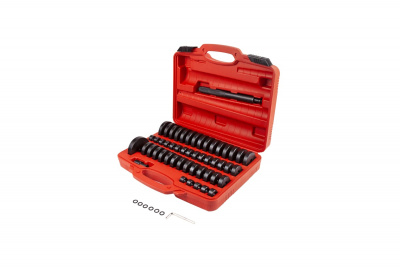 Комплект оправок для снятия подшипников,сальников AV Steel. 51 предмет