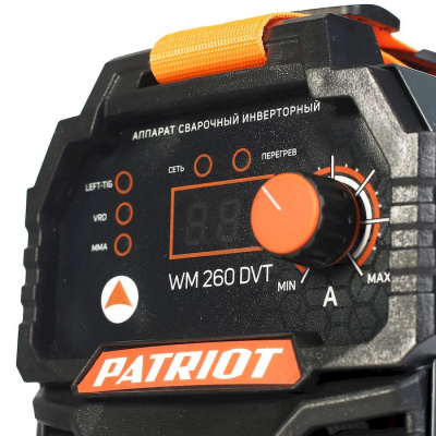 Аппарат сварочный PATRIOT WM260DVT MMA