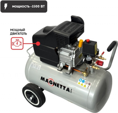 Компрессор воздушный MAGNETTA CE650