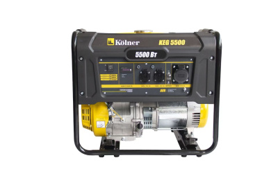 Бензогенератор KOLNER KEG5500 5,5 кВт AVR