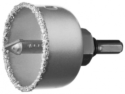 Коронка ЗУБР 51 мм с карбид-вольфрамовым нанесением