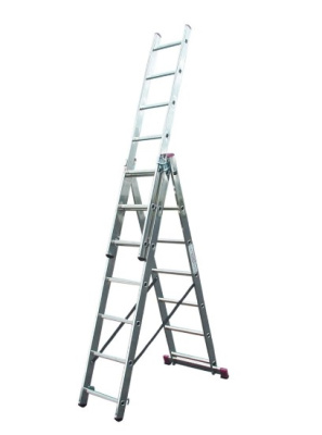 Лестница алюминиевая 3 секц.  7 ступ. KRAUSE CORDA