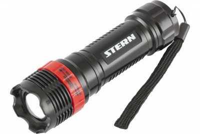 Фонарь ручной, пластиковый корпус, 1 Вт Led, 3xААА STERN