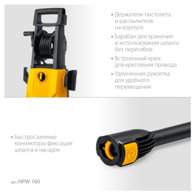 Автомойка STEHER HPW-160
