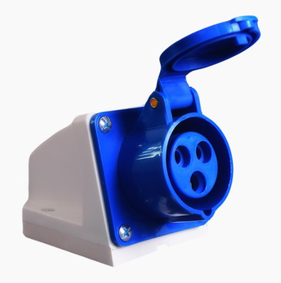 Розетка 113 2Р+РЕ 16А 220В IP44 Sirius