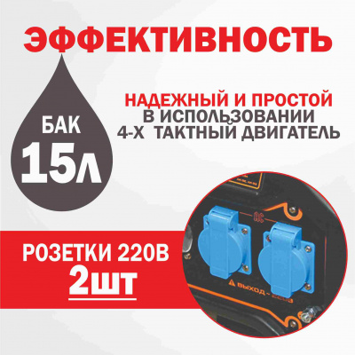 Бензогенератор TT ТС-3902Р