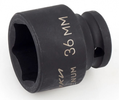 Головка  36мм ДЕЛО ТЕХНИКИ 6-гранная ударная 1/2