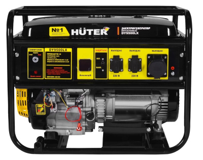 Бензогенератор HUTER DY9500LX (без аккумулятора)