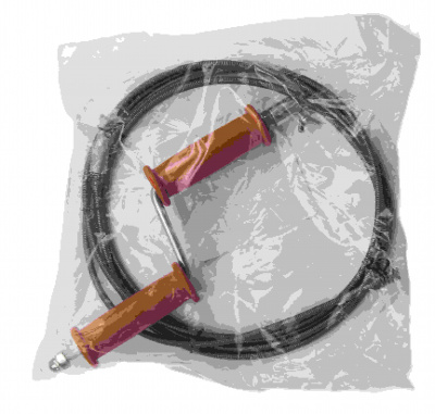 Трос канализационный для шуруповерта 3 м TT 