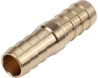 Разъем елочка 10мм-елочка  10мм,латунь AV Steel