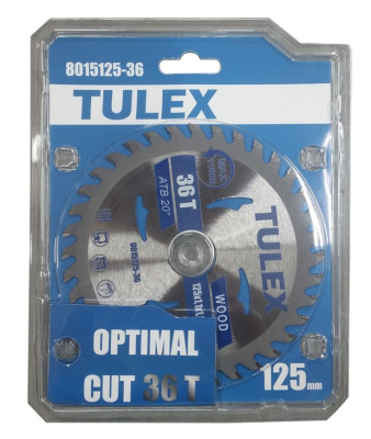 Диск (круг) пильный  TULEX  125*22,23 (36Т)