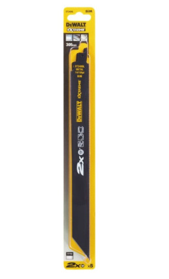 Набор полотен для сабельной пилы 305мм, 5шт DeWalt