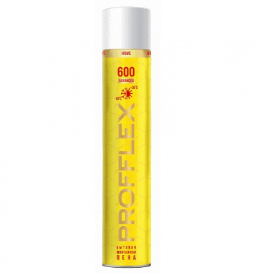 Пена монтажная PROFFLEX 600  ADVANCED  бытовая
