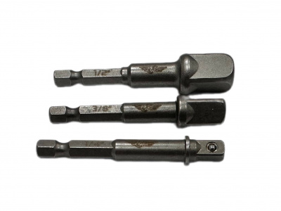 Набор адаптеров для торцевых головок, 3 шт. ТТ