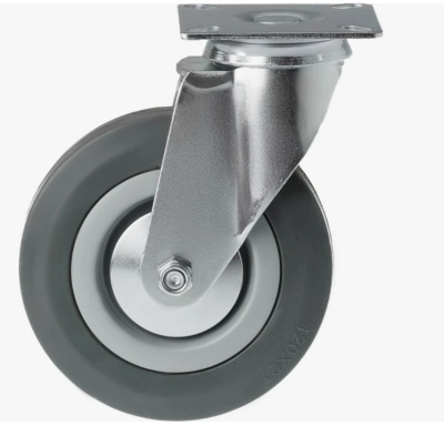 Колесо медицинское 100 мм поворотное MED-4 M0V 3MM