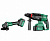 Набор аккумуляторного инструмента STALKER Kit AG20-125 Li BL,RH20 Li BL