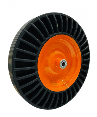 Колесо из пружинной резины для T-1121 (4.00-8) TT Uptis