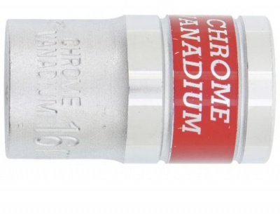 Головка  16мм 6-гранная CrV под квадрат 1/2