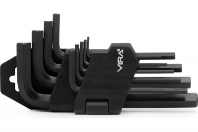 Набор ключей шестигранников складных VIRA, 9 шт