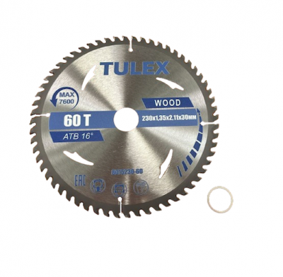 Диск (круг) пильный  TULEX  230*30 (60Т)