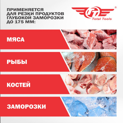 Полотно для мяса и костей TТ SSS-4/4 уп.2 шт