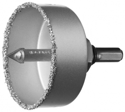 Коронка ЗУБР 67 мм с карбид-вольфрамовым нанесением