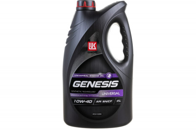 Масло моторное 4л. Лукойл GENESIS UNIVERSAL 10W-40