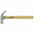 Молоток-гвоздодер, 450г, боек 27мм, дерев рук. SPARTA