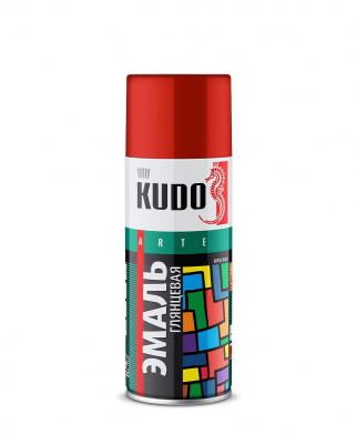 Краска 520мл KUDO красная KU-1003