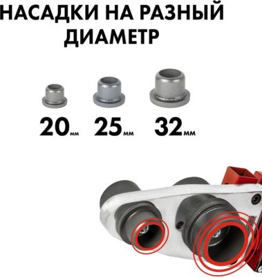 Аппарат для сварки полипропиленовых труб TT ППТ-2000-1