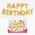 Растяжка праздничная Happy birthday