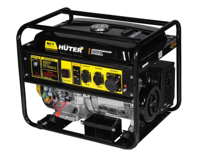 Бензогенератор HUTER DY9500LX (без аккумулятора)