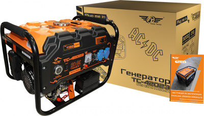 Бензогенератор TT ТС-4202Э ( с аккумулятором ) 