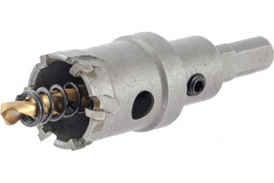 Коронка по металлу 26 мм твердосплавная DENZEL