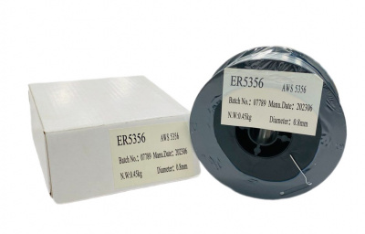 Проволока сварочная по алюминию TT ER5356 0,8мм - 0,45 кг, 