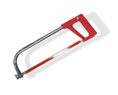 Ножовка по металлу "В" TOTAL TOOLS (пластиковая ручка)
