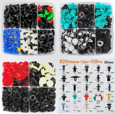 Набор клипс автомобильных 925 шт