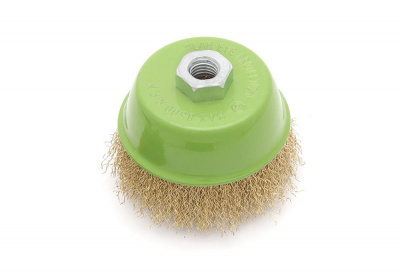 Щетка угловая 100 мм латунь Дело Техники