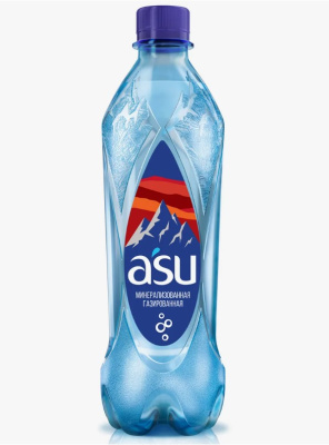Вода газированная A'SU 1.5л