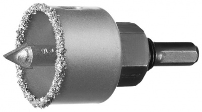Коронка ЗУБР 38 мм с карбид-вольфрамовым нанесением