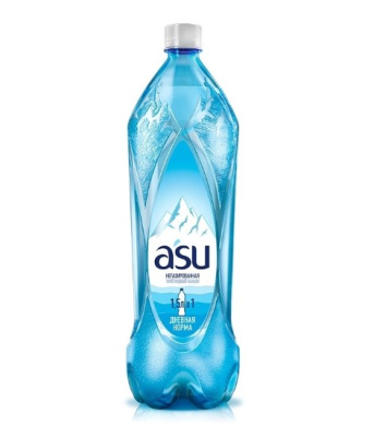 Вода негазированная A'SU 1.5л