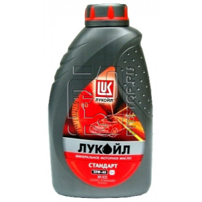 Масло моторное 1л. Лукойл-Стандарт 10W40 минеральное SF/CC
