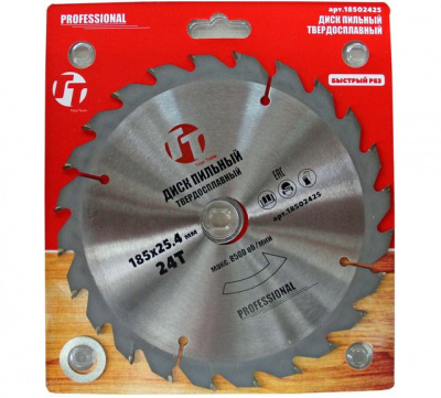 Диск (круг) пильный TT 185*25,4(24Т)