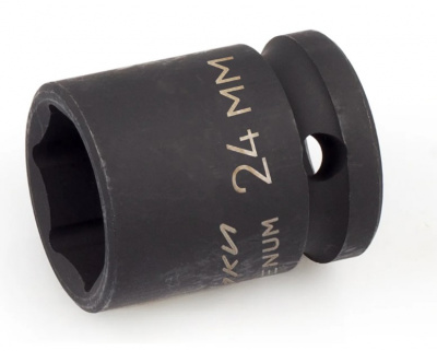Головка  24мм ДЕЛО ТЕХНИКИ 6-гранная ударная 1/2