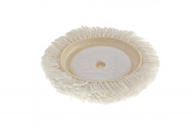 Диск полировальный "под липучку" плетеная шерстяная нить 125мм MATRIX