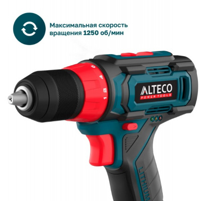 Дрель аккумуляторная (шуруповерт) ALTECO CD 21-35 X2,21V
