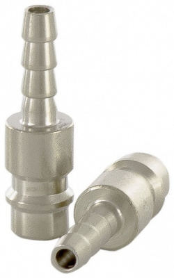Переходник быстросъемный("папа") со штуцером "елка" под шланг 6мм Stels, 2шт
