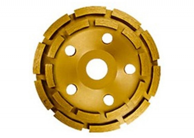 Чашка алмазная зачистная, 180 мм, двухрядная, MATRIX