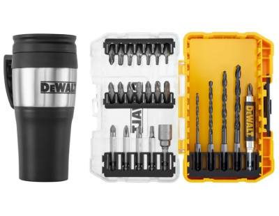 Набор бит и сверл DT70707 DEWALT 25пр.+ кружка